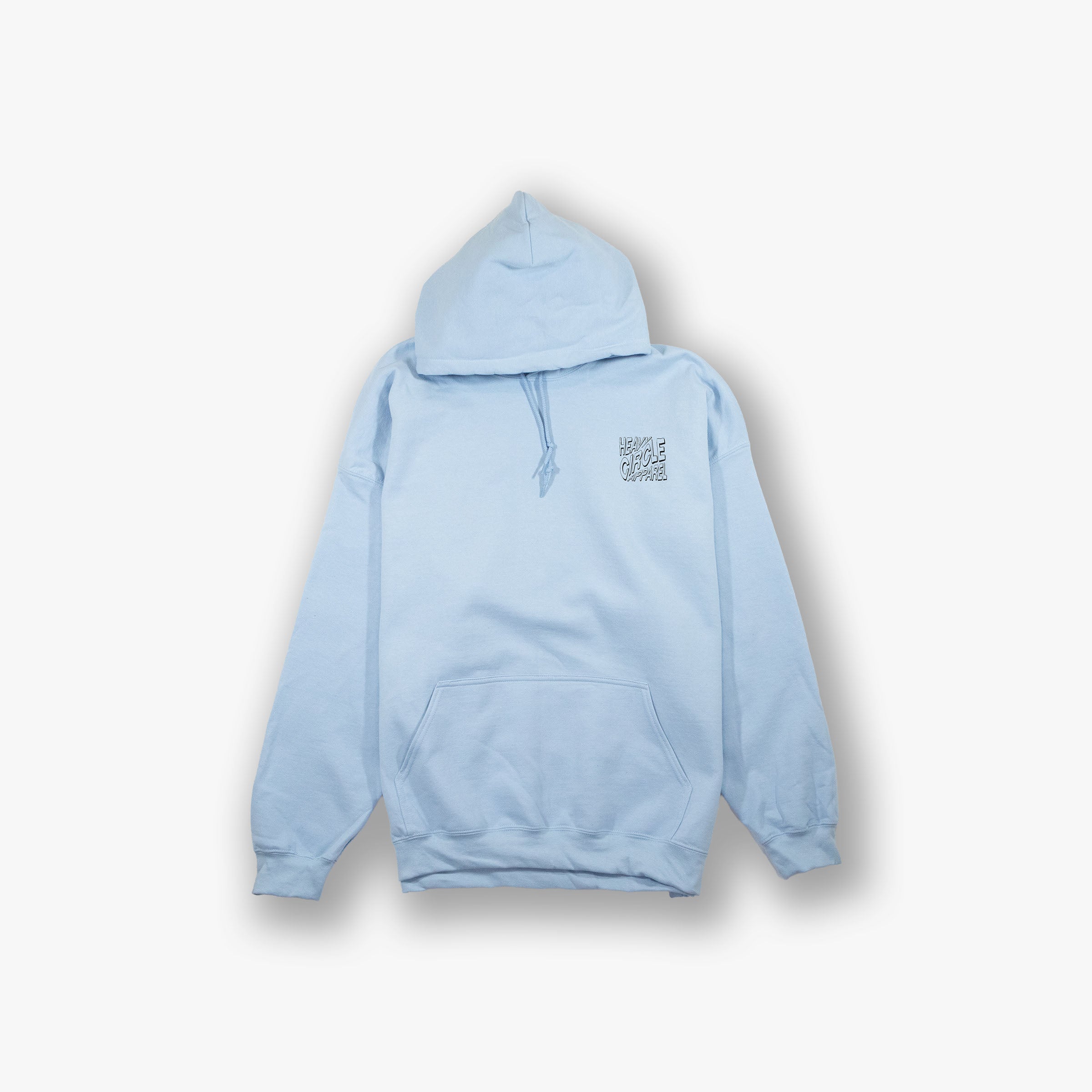 Hoodie - Heavy Circle Square