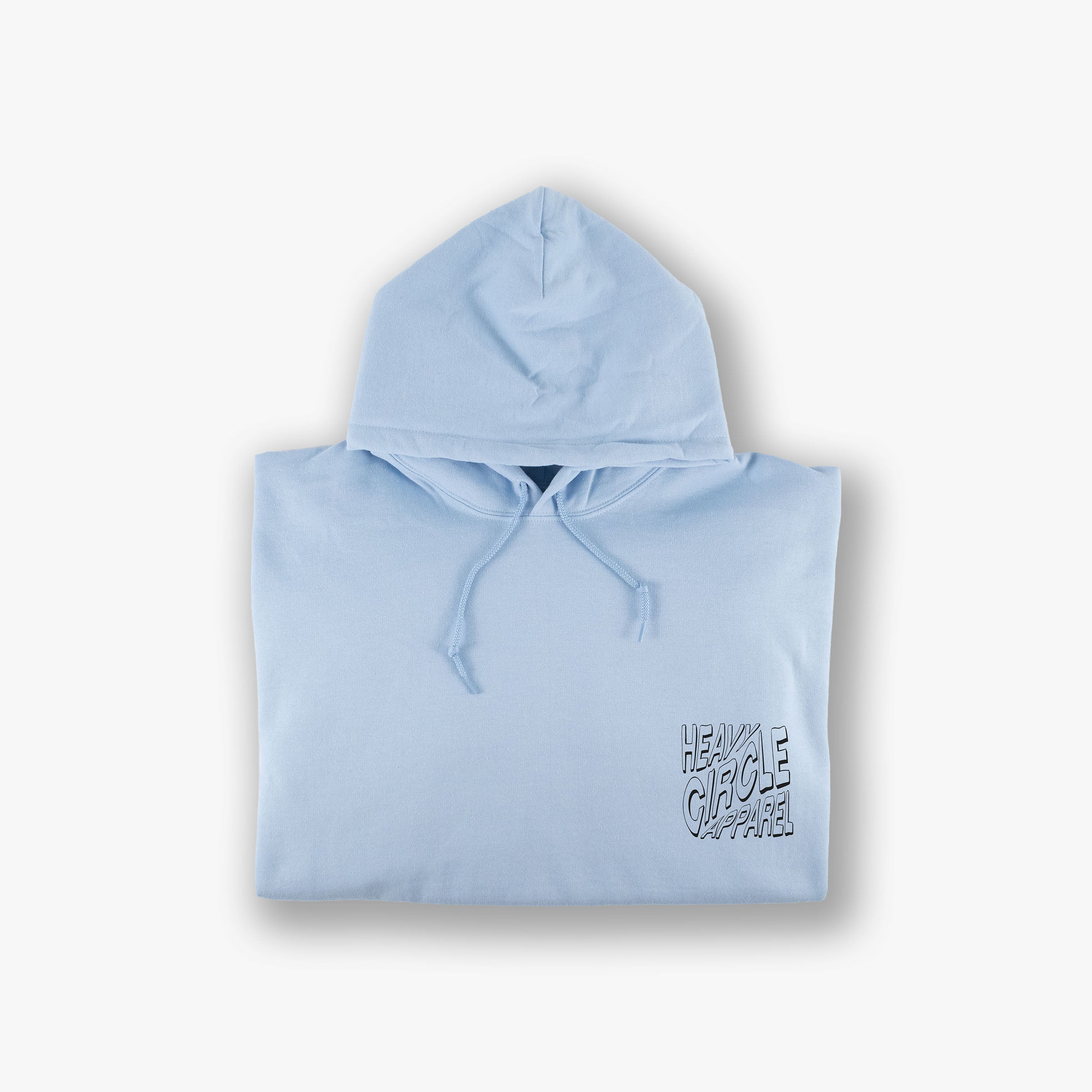 Hoodie - Heavy Circle Square