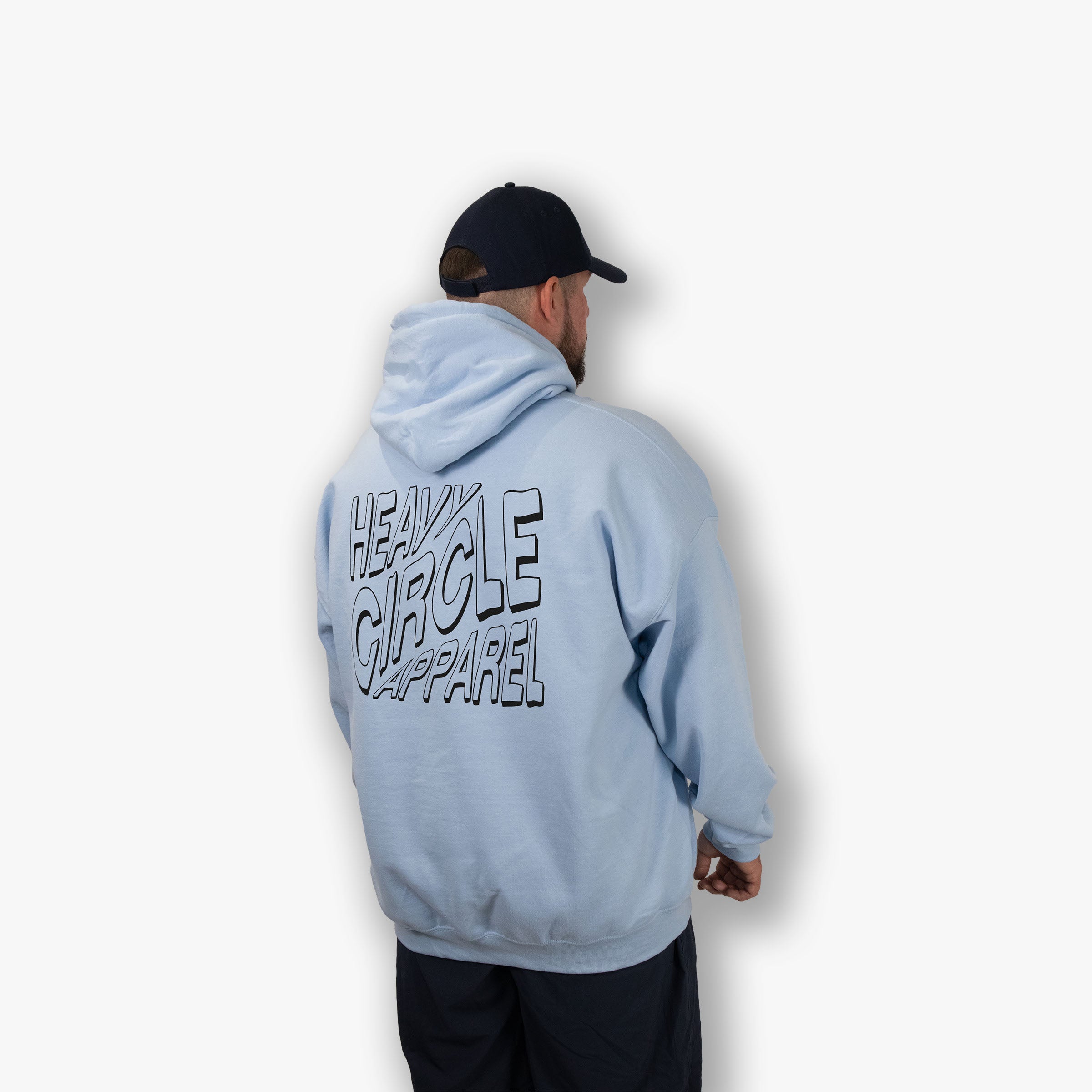 Hoodie - Heavy Circle Square