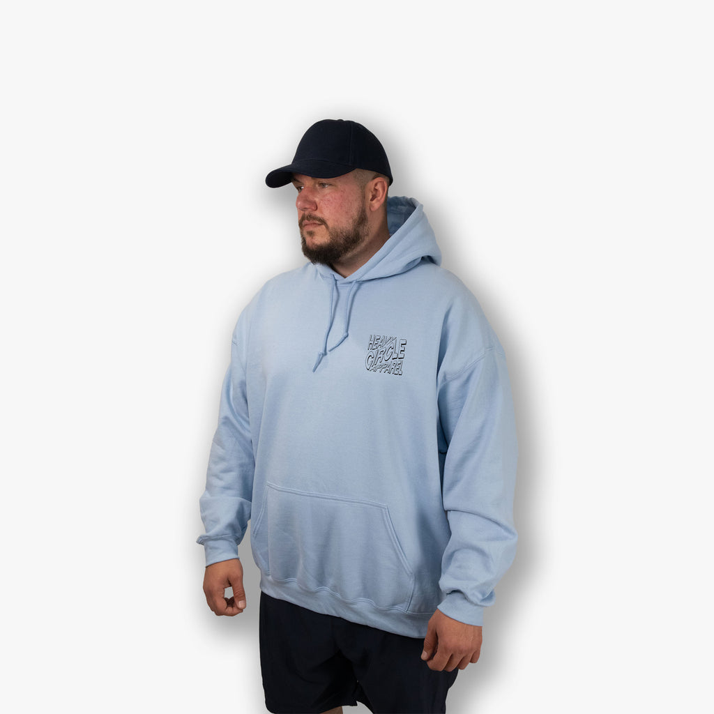 Hoodie - Heavy Circle Square