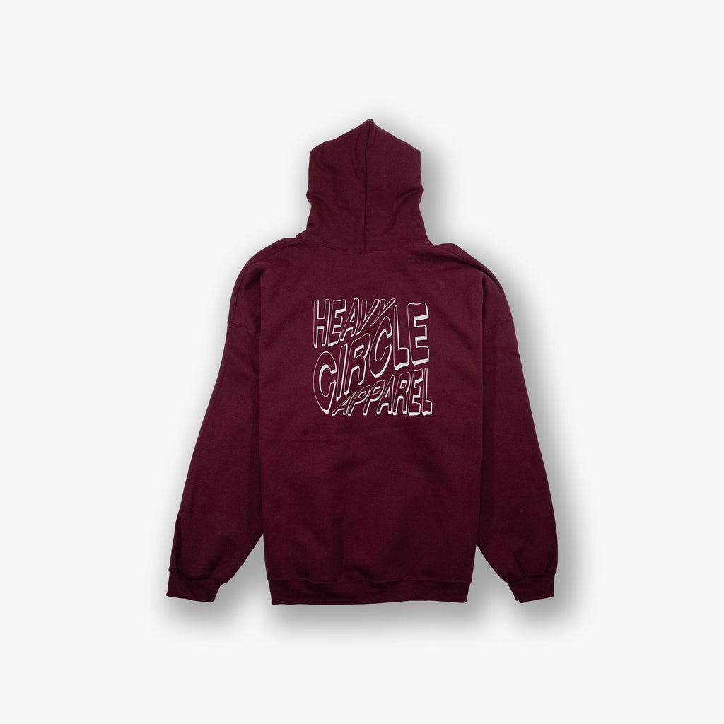 Hoodie - Heavy Circle Square