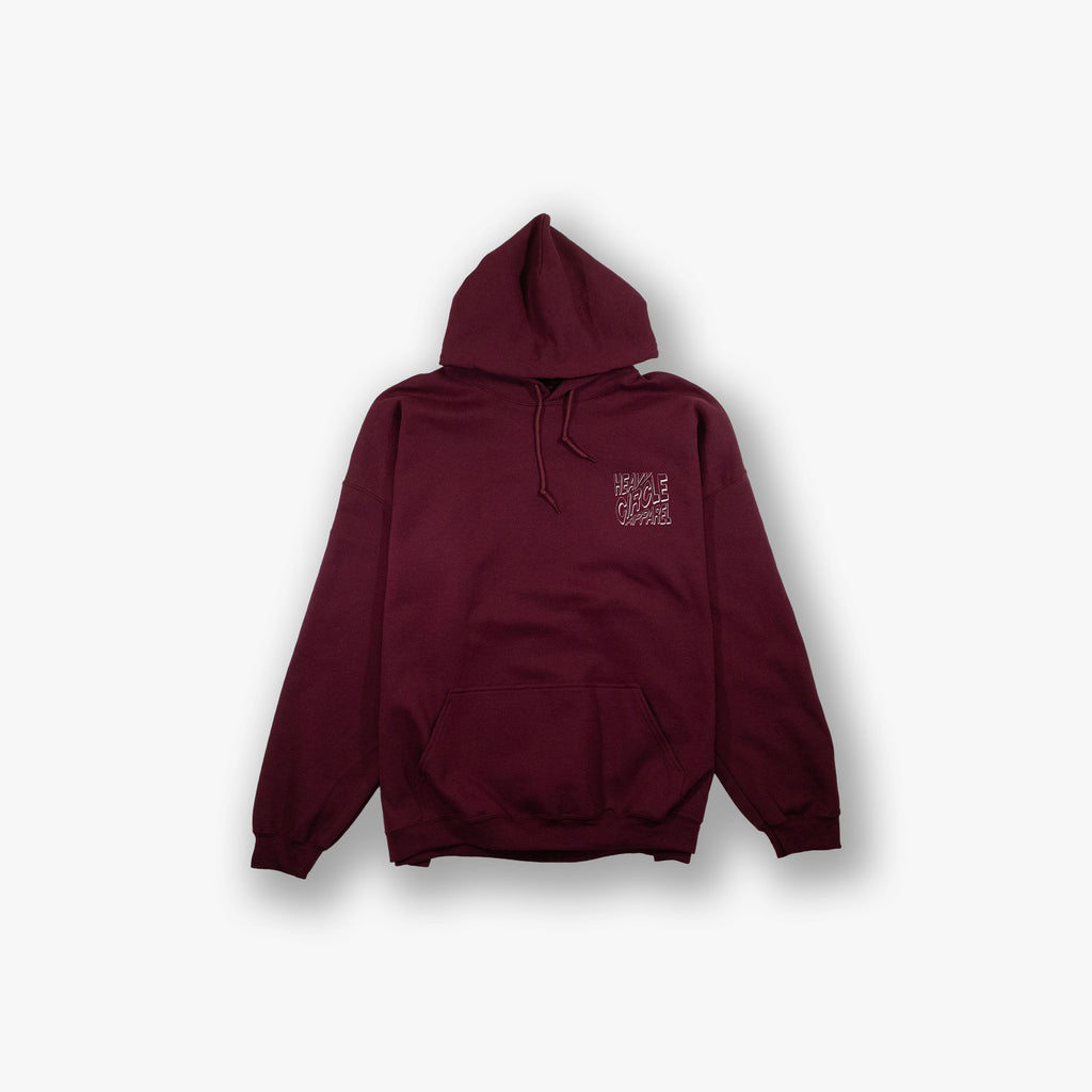 Hoodie - Heavy Circle Square