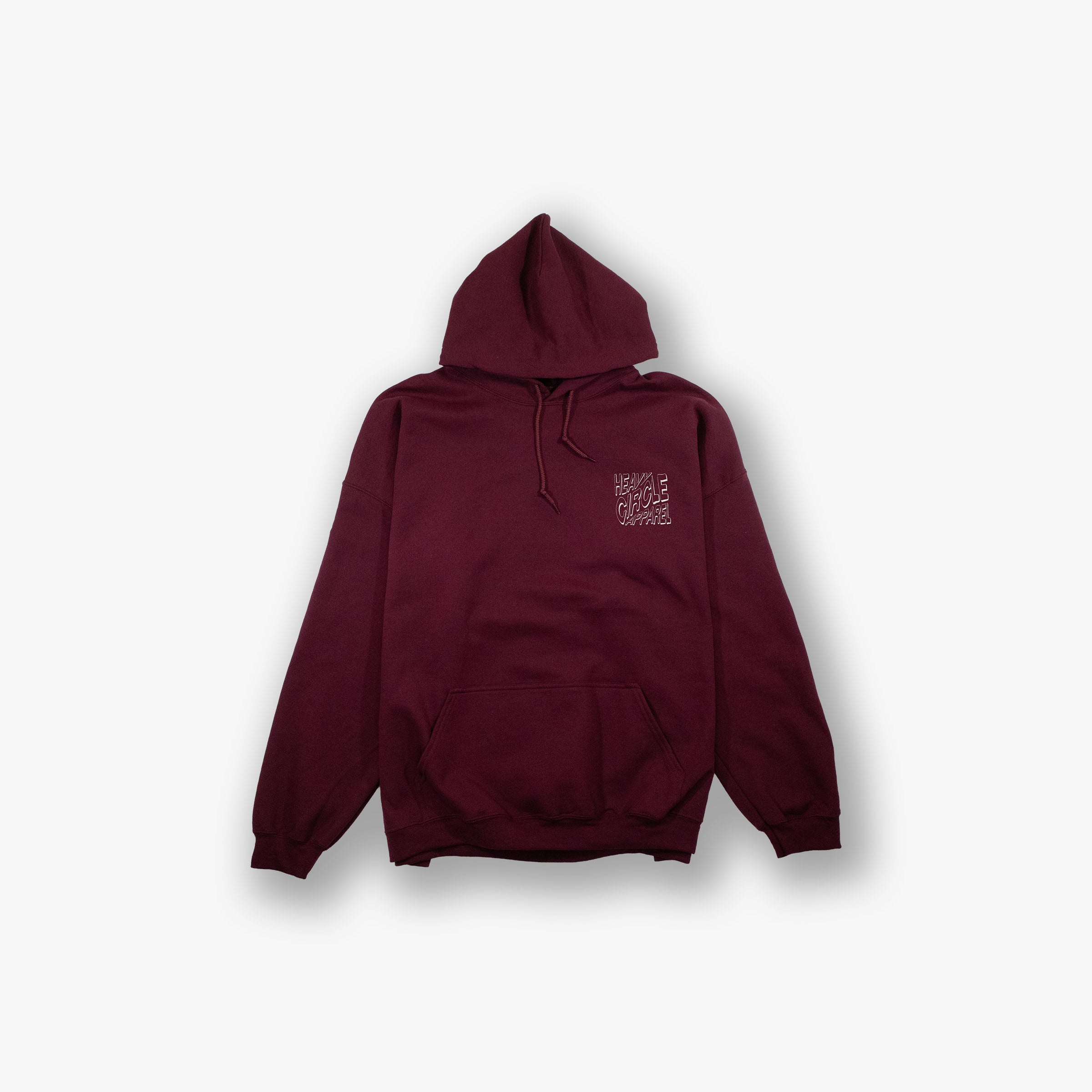 Hoodie - Heavy Circle Square