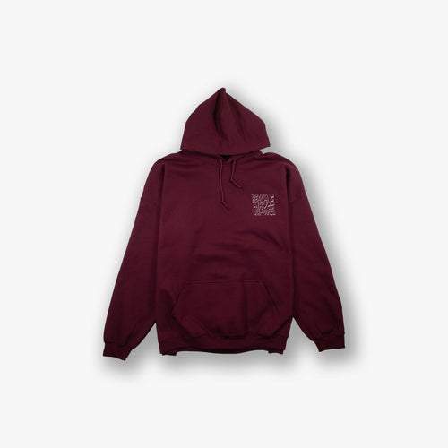 Hoodie - Heavy Circle Square