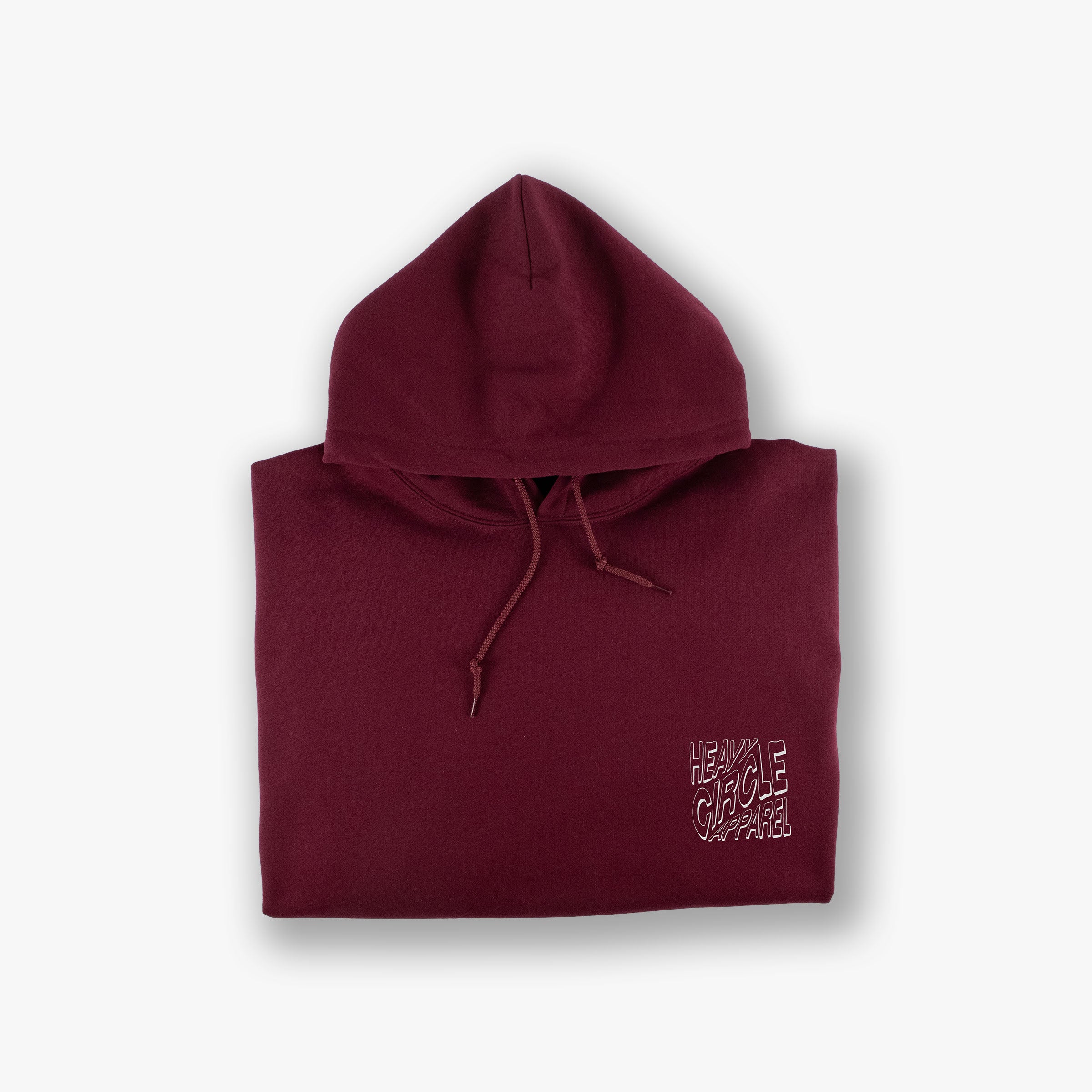 Hoodie - Heavy Circle Square