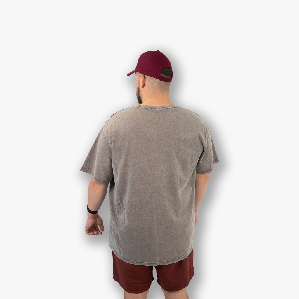 Oversized Acid Wash Tee - HCA Retro