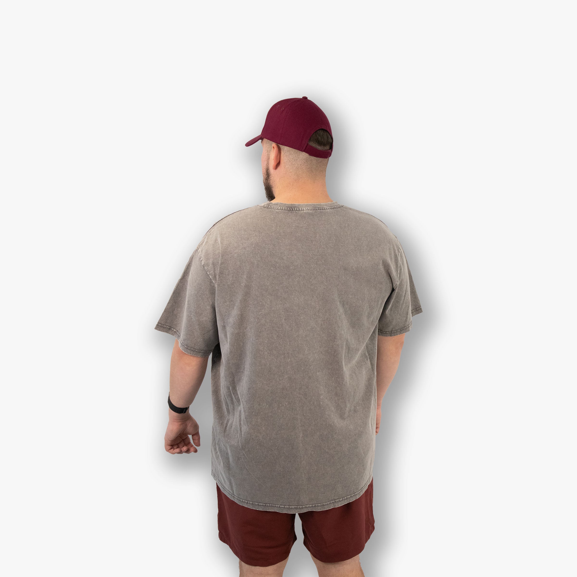 Oversized Acid Wash Tee - HCA Retro