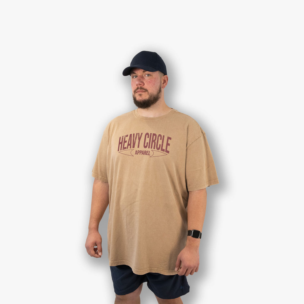 Oversized Acid Wash Tee - HCA Retro