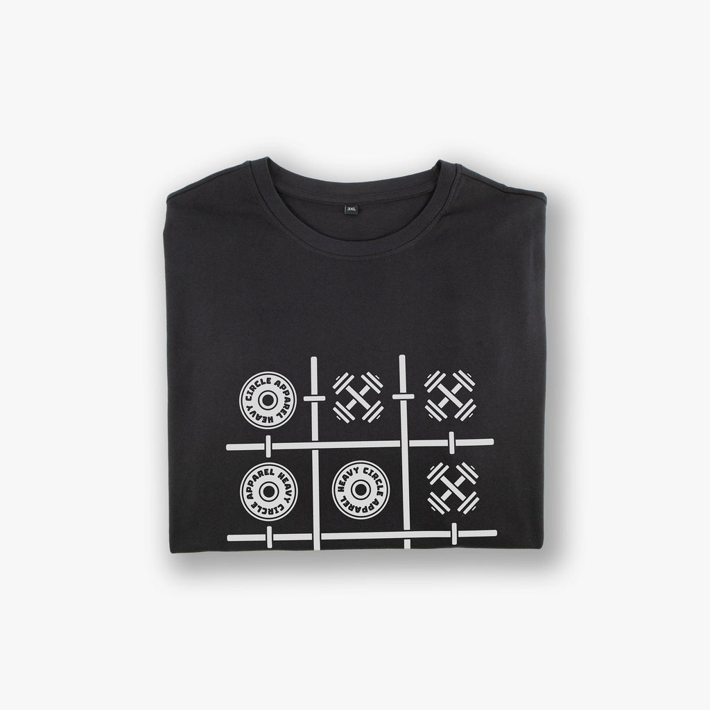 Oversized Tee - Dumbbells and Weight Plates