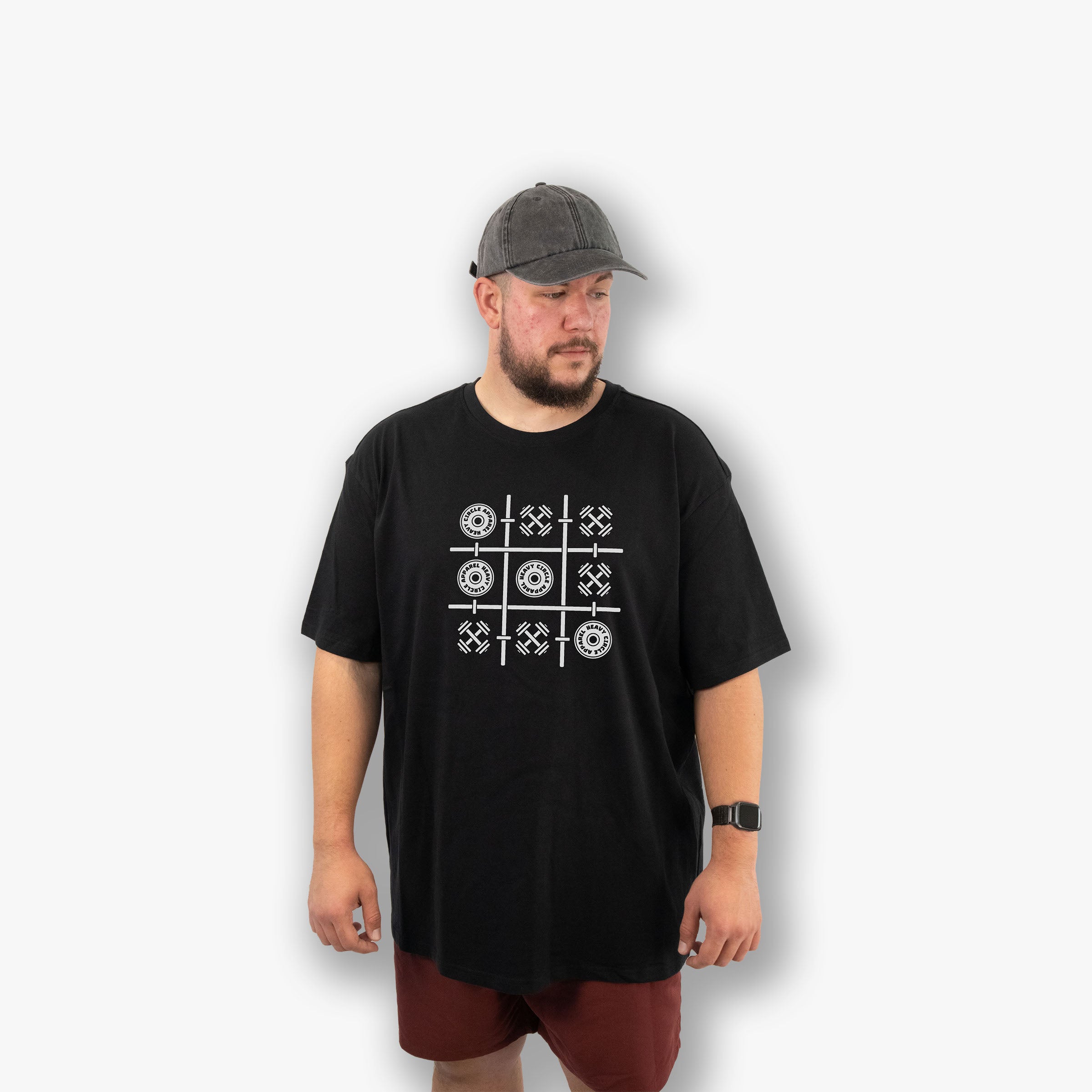 Oversized Tee - Dumbbells and Weight Plates