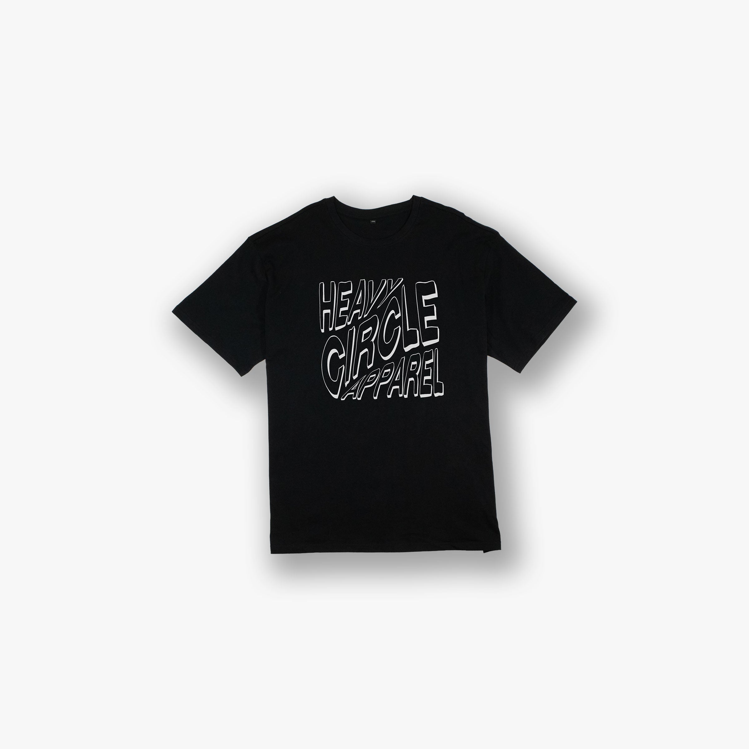 Oversized Tee - Heavy Circle Square