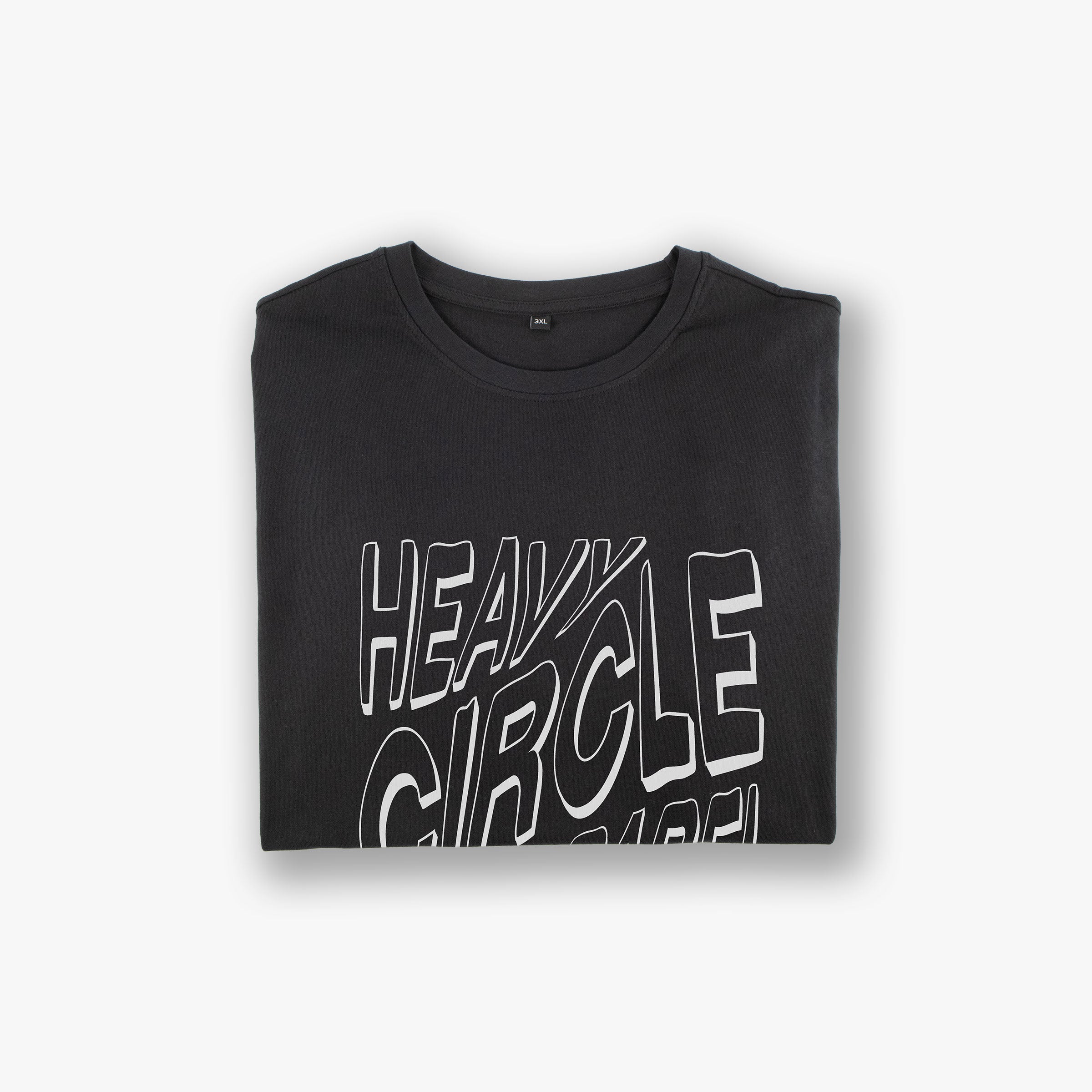 Oversized Tee - Heavy Circle Square
