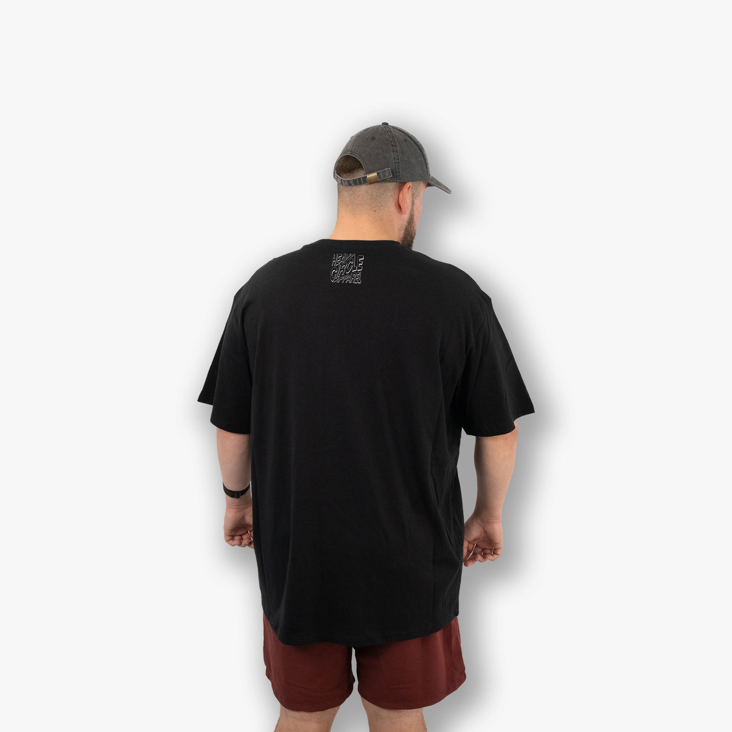 Oversized Tee - Heavy Circle Square