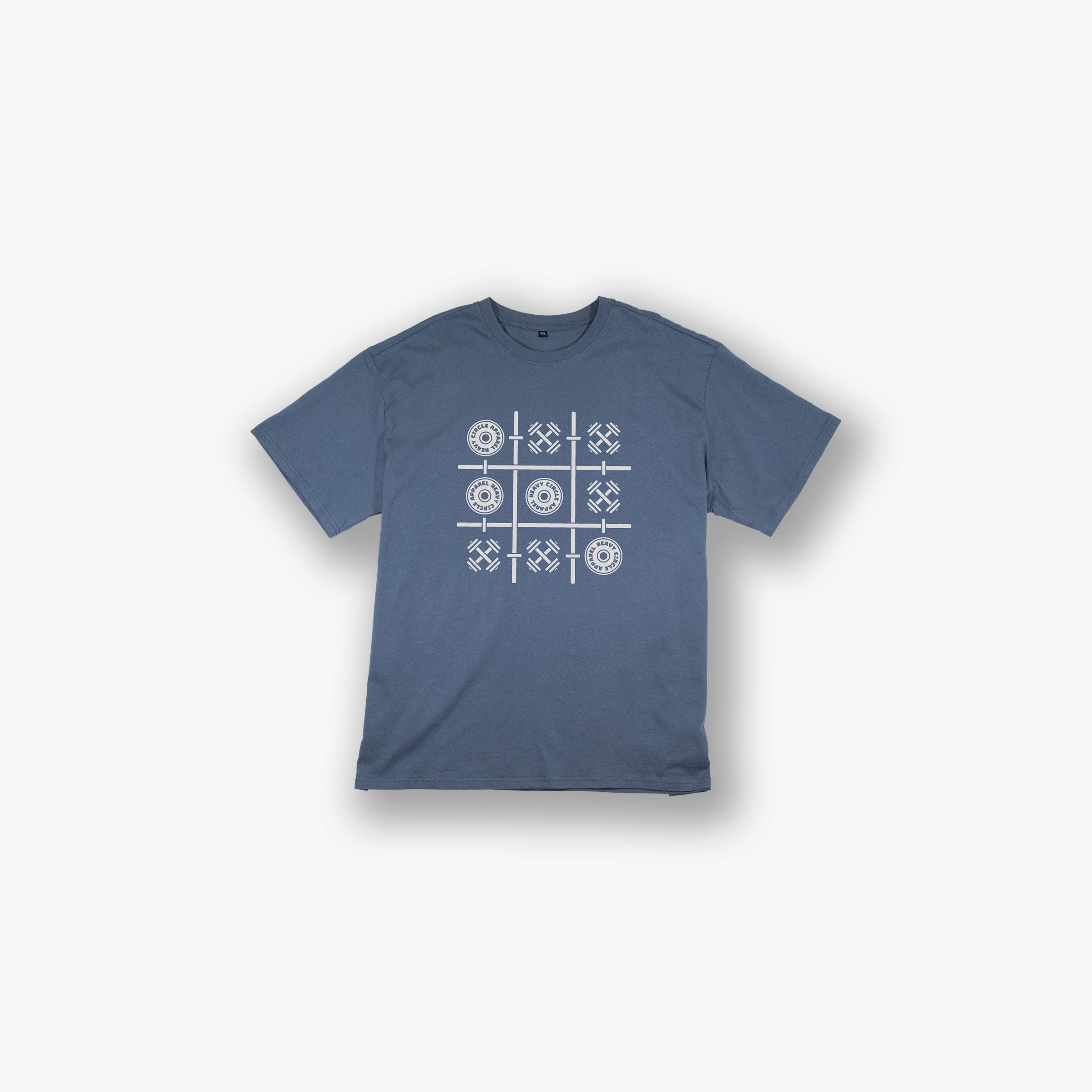 Oversized Tee - Dumbbells and Weight Plates