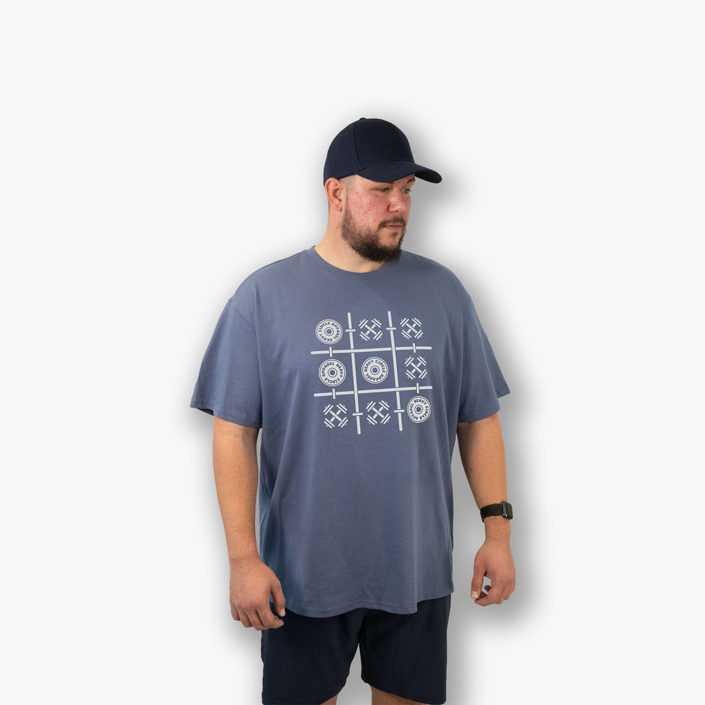 Oversized Tee - Dumbbells and Weight Plates