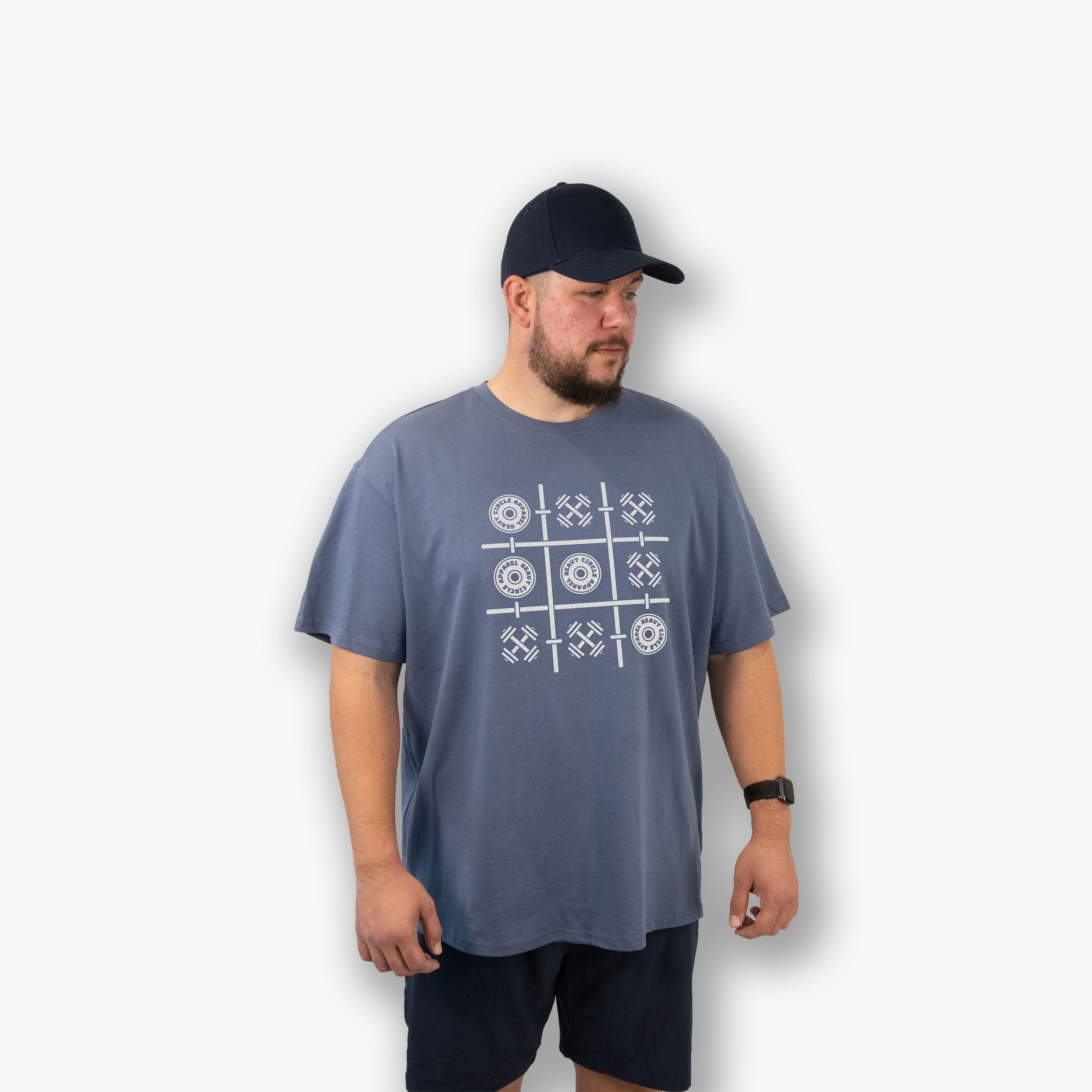 Oversized Tee - Dumbbells and Weight Plates