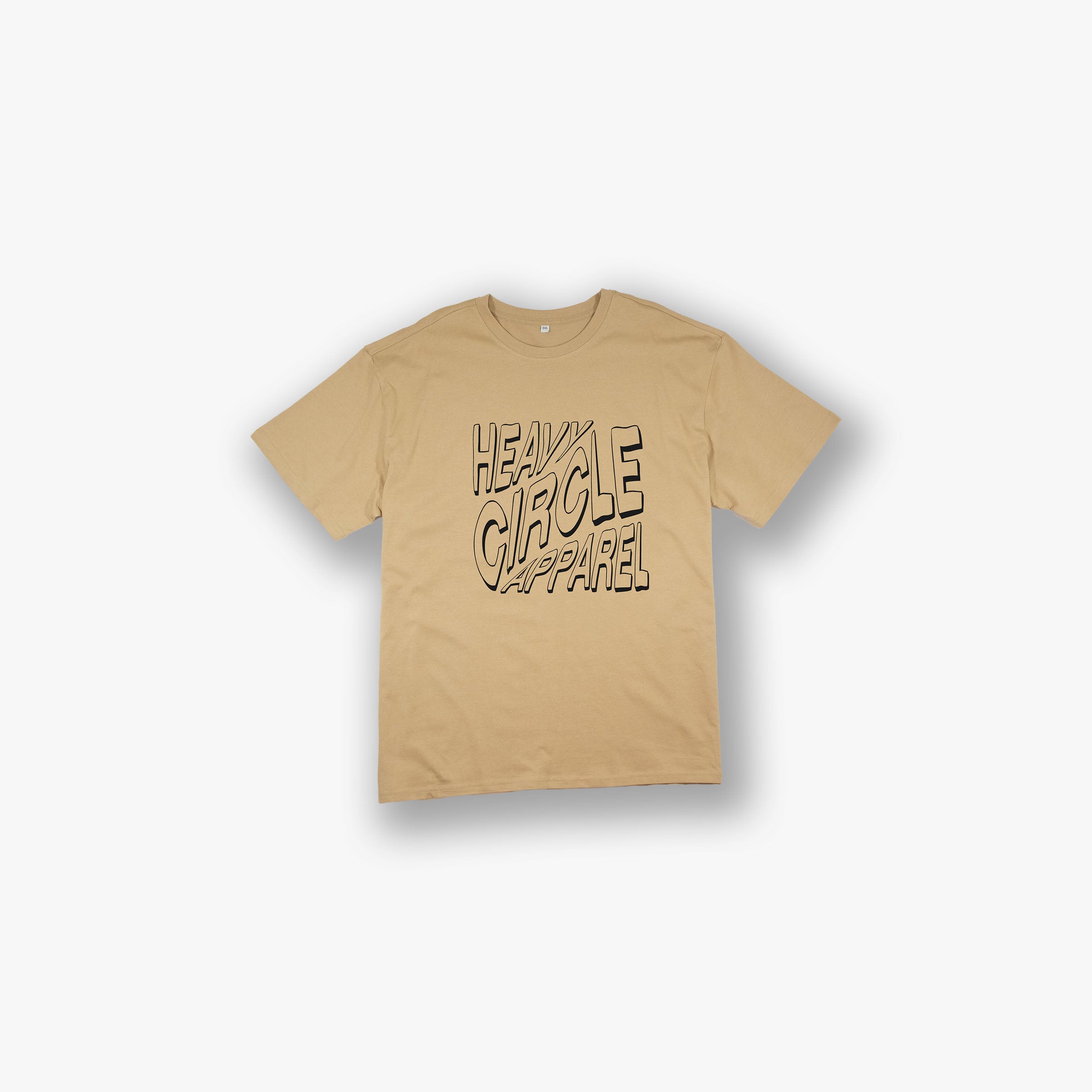 Oversized Tee - Heavy Circle Square