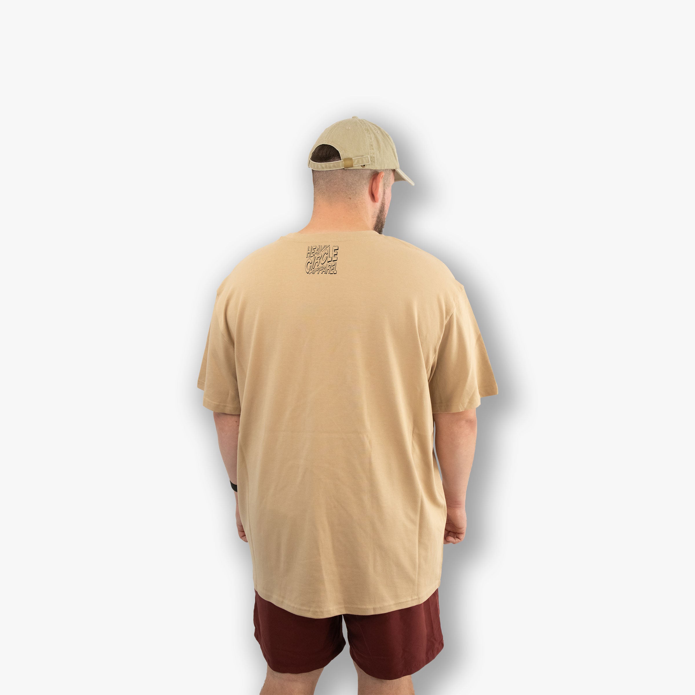 Oversized Tee - Heavy Circle Square