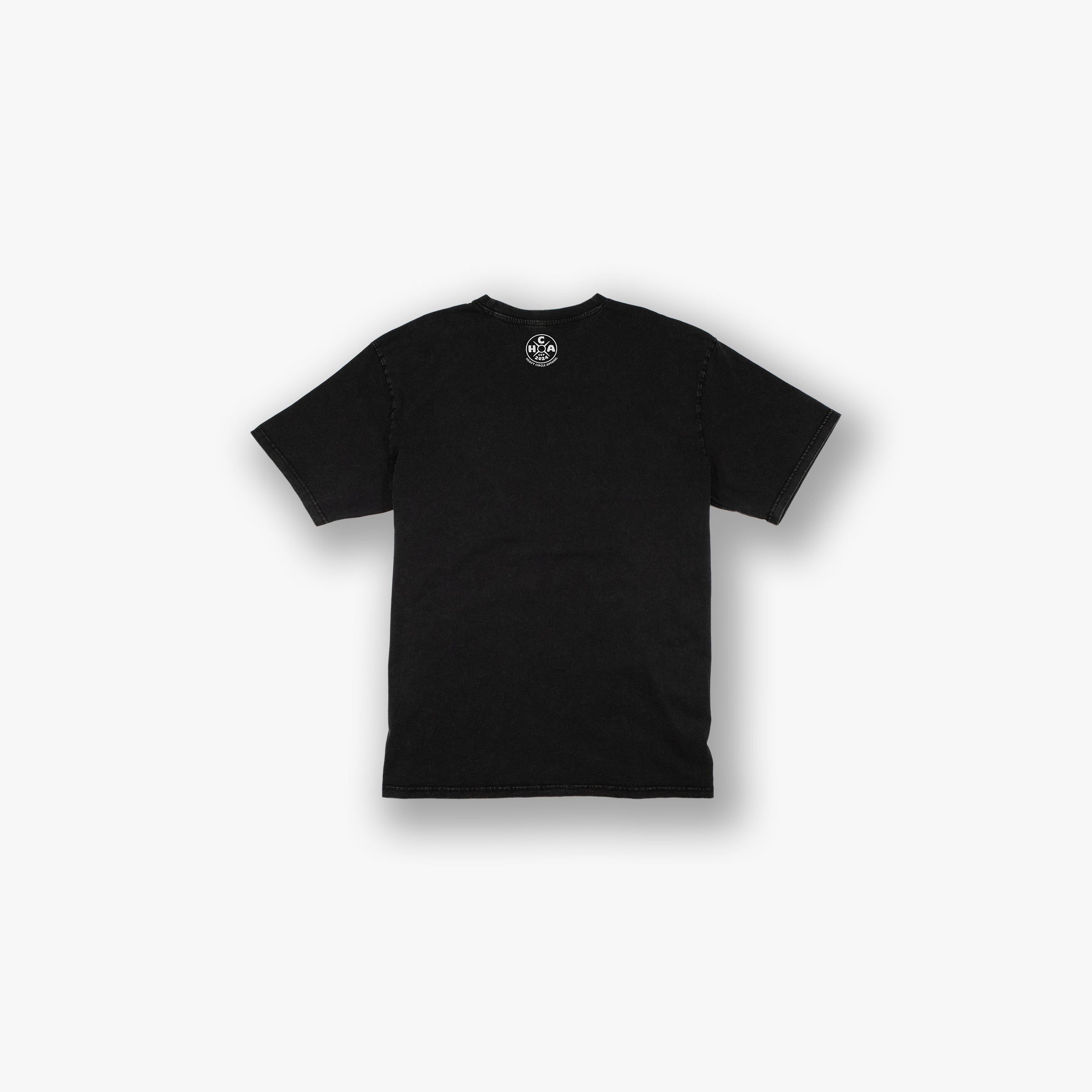 Oversized Acid Wash Tee - Logo
