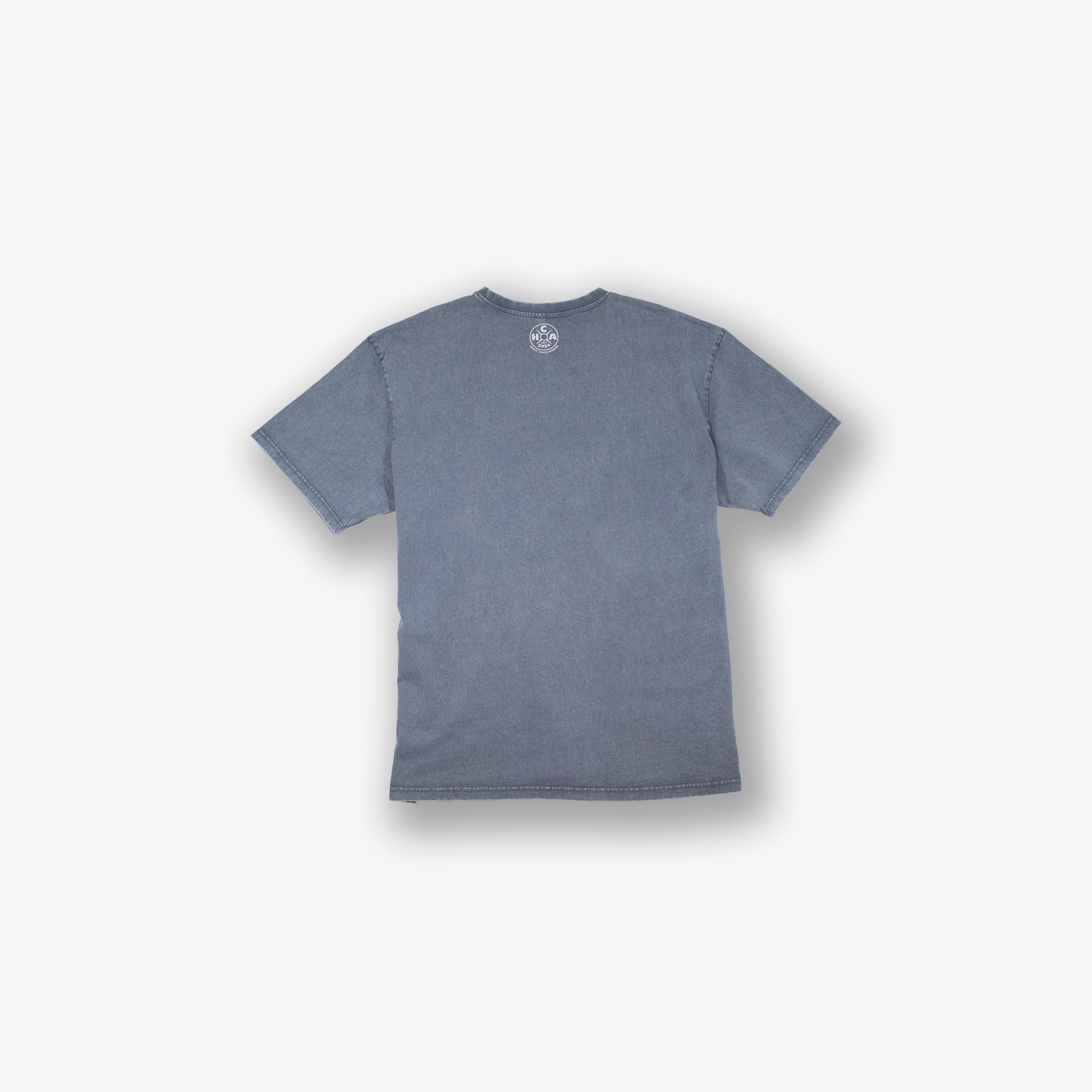 Oversized Acid Wash Tee - Logo
