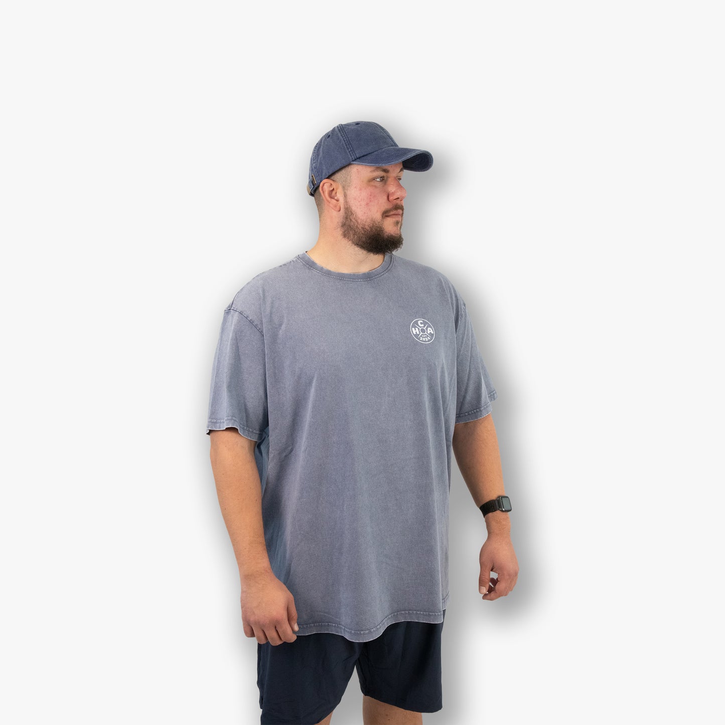 The Oversized Acid Wash Tee