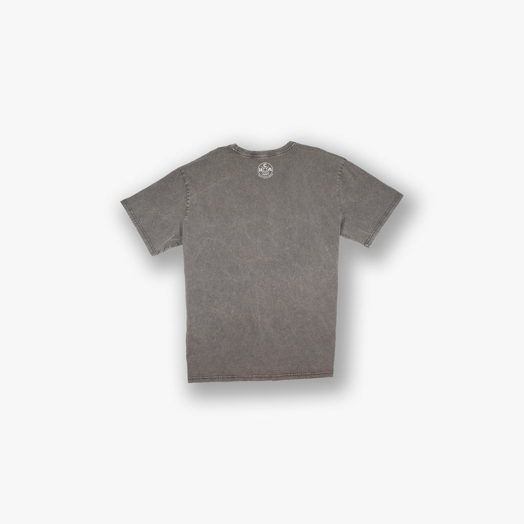 Oversized Acid Wash Tee - Logo