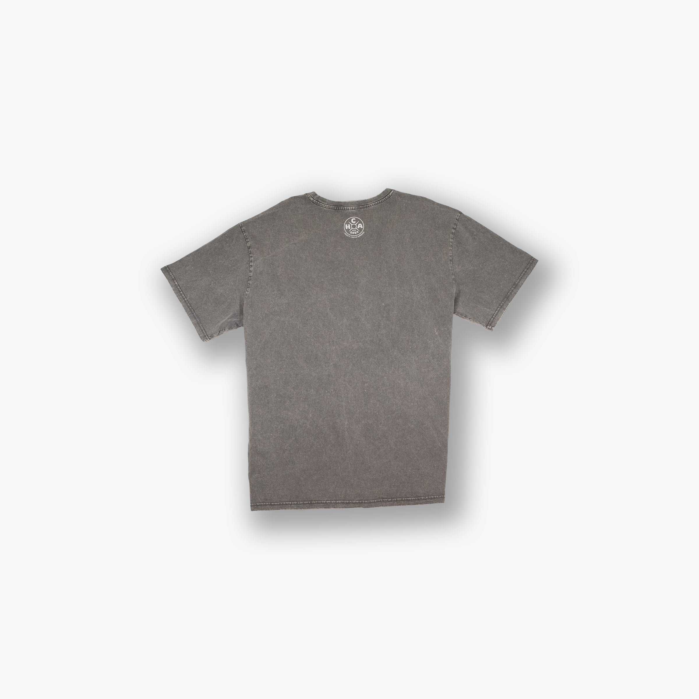 Oversized Acid Wash Tee - Logo
