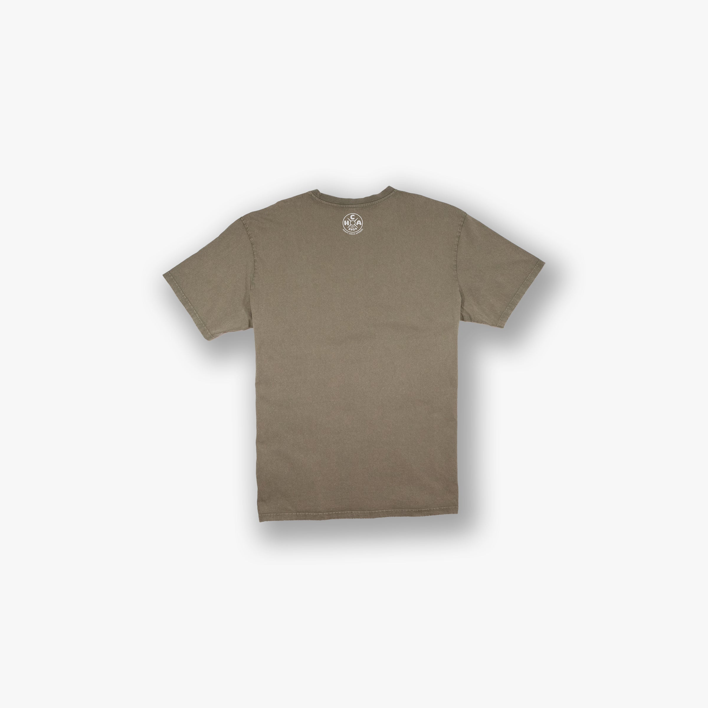 Oversized Acid Wash Tee - Logo