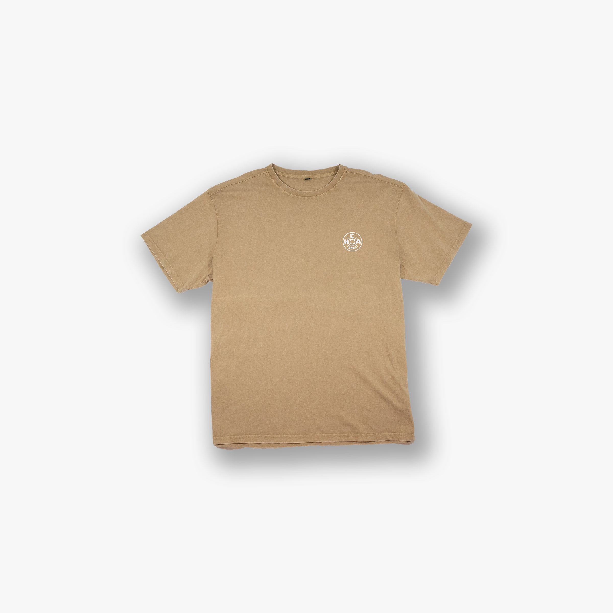 Oversized Acid Wash Tee - Logo