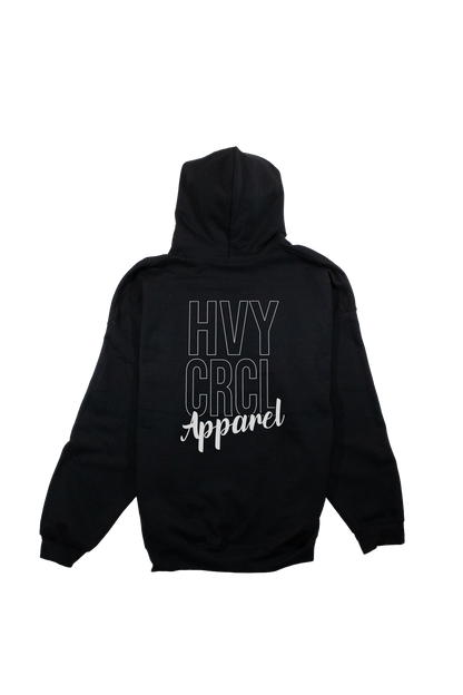 Black HVYCRCL Hoodie