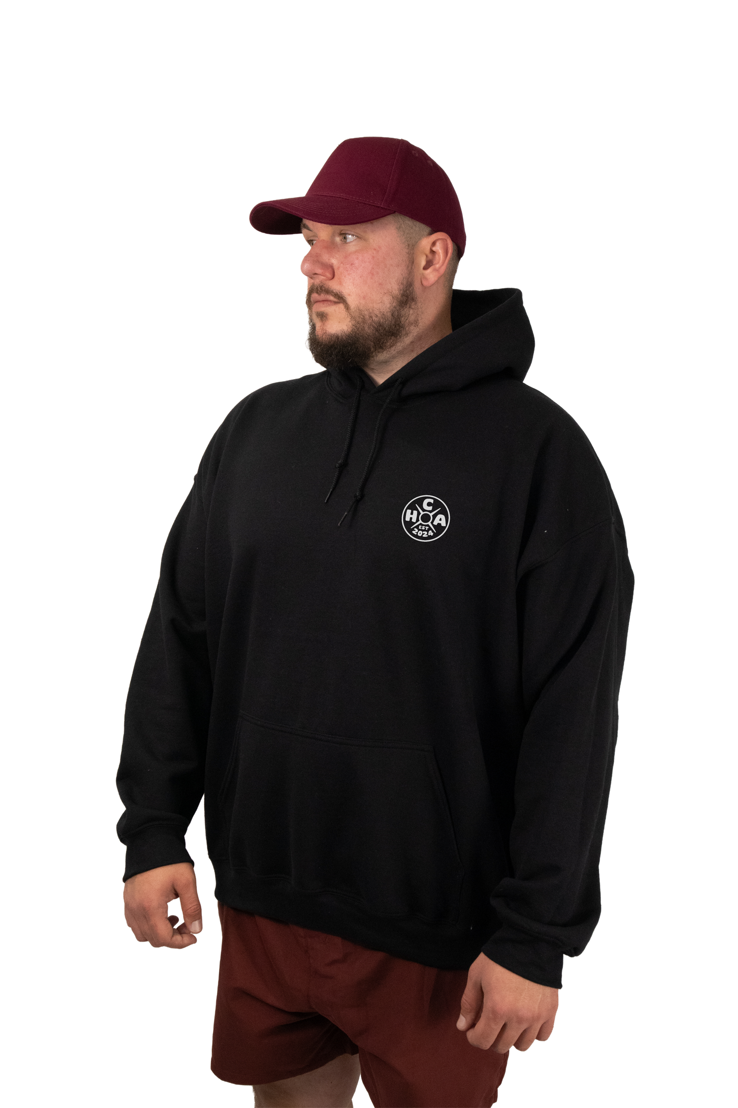 Black HVYCRCL Hoodie