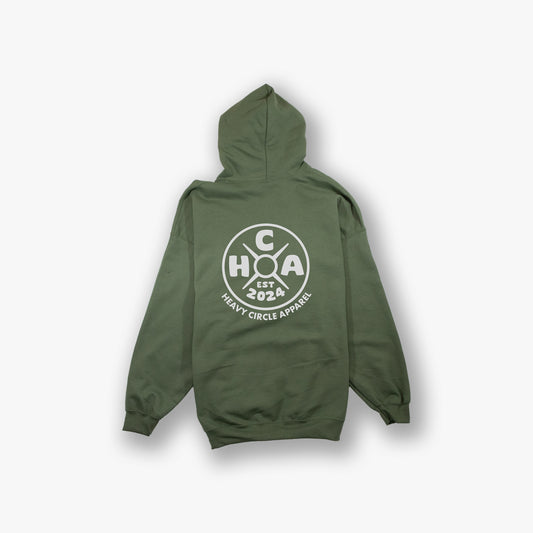 Olive Logo Hoodie